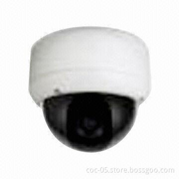 CCTV Varifocal Dome Camera, 420TVL with Sharp CCD Image Sensor and 4 to 9mm Manual Zoom Lens
